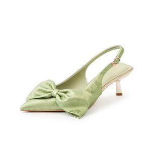 Женские туфли на платформе с массивным каблуком 5 см YAFEI XUANYU, абрикосовый