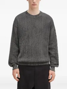 Свитшот с украшением в виде логотипа Aries, серый