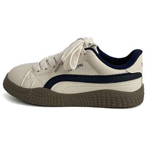 Низкие женские кроссовки City camel, Beige Blue