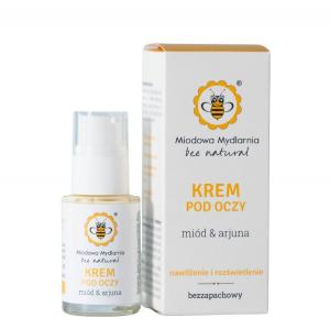 Крем для кожи вокруг глаз Miodowa Mydlarnia с медом и арджуной