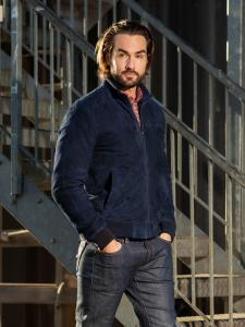 Замшевый бомбер Dalston Lakeland Leather, синий