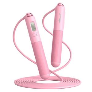 Электронная скакалка для подсчета прыжков PVC Kids' 2,8 м LINING, розовый