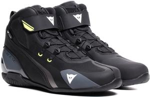 Водонепроницаемые мотоциклетные ботинки Dainese herian d-wp, Black/Yellow Fluo