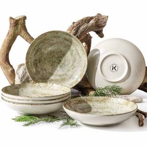 Тарелка konsimo.-Set 6 шт Suppenteller ERATO, 22x22x22 см, бежевый