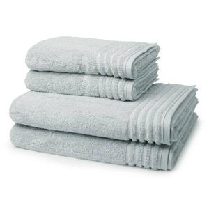 Supersoft Набор полотенец Vossen (4 шт), 50x1x100 см, светло-серый