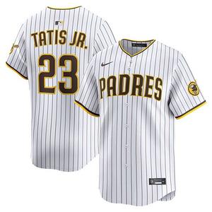 Мужская белая домашняя лимитированная джерси fernando tatis jr san diego padres Nike