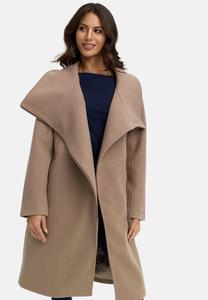 Классическое пальто SAMTROSE 14 Navahoo, серо-коричневый