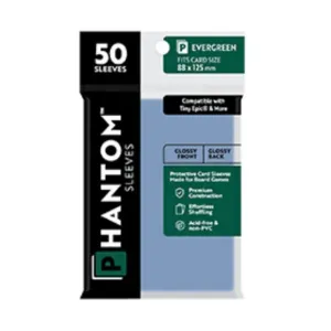 Глянцевый/матовый - Evergreen, 88x125 мм (50), Phantom Sleeves