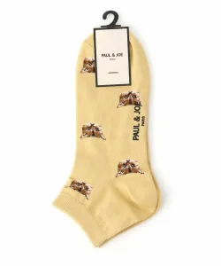 (M) PAUL & JOE / Paul & Joe Nunet Носки до щиколотки с принтом лица по всей поверхности