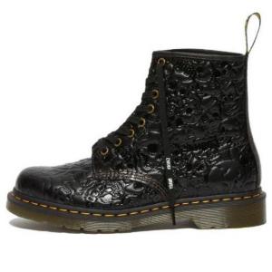 Мужские ботинки Dr.Martens 1460 x Warner Bros Goonies из фактурной кожи, черный