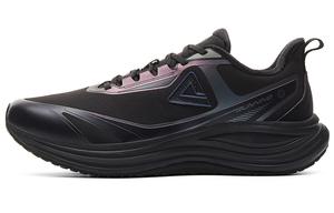 PEAK Кроссовки для бега с низким верхом, амортизирующие, устойчивые к истиранию, нескользящие, полностью черные