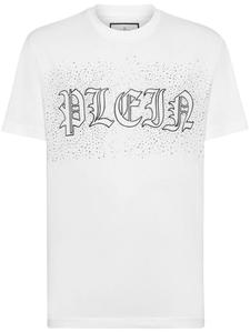 Philipp Plein футболка с логотипом, белый