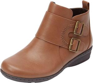 Женские туфли Comfortview широкого размера Amberly Shootie, Brown