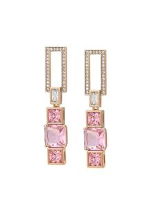 Faina Женские висячие серьги из розового золота