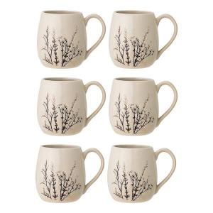 Кружка Bloomingville Bea Typ A 6 шт, 10x10x10 см