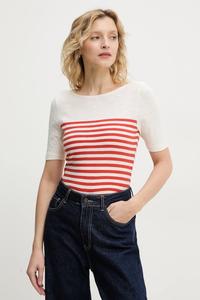 Хлопковая футболка Marc O'Polo, красный