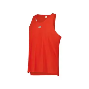 New Balance Беговая майка мужская red