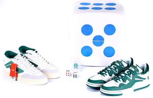 Кроссовки для скейтбординга Wave женские, низкие, зеленые Lining