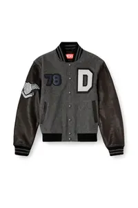 Бомбер Diesel, серый