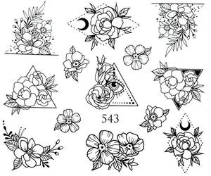 Водные наклейки для ногтей - №543, Raisin