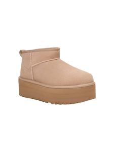 UGG Женские ультрамини-ботинки на платформе, песочного цвета