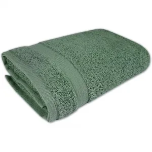 Набор махровых полотенец Organic Nature, мягкие, из органического хлопка, произведено в Австрии Framsohn Frottier, темно-зеленый
