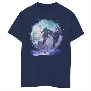 Футболка с рисунком R10 для мальчиков 8–20 лет «Звездные войны: Мандалорец и пассажирский рейс» Licensed Character