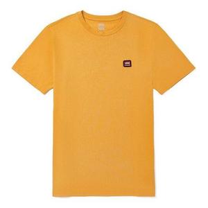 Футболка alphabet pattern printing short sleeve yellow Vans, желтый