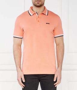 Рубашка поло Boss Green, красный