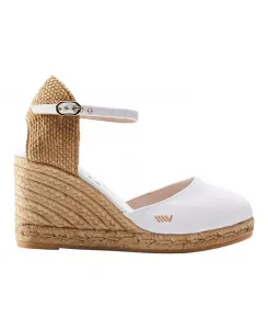 Сатуна Limited Edition эспадрильи на клиновидной подошве из холста VISCATA, белый