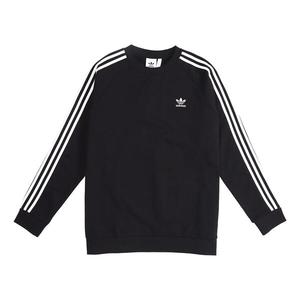 Толстовка adidas originals adidas 3-Stripes Crewneck Sweatshirt, черный