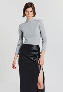 Джемпер Calliope A MANICHE LUNGHE, Grigio Medio Melange/Grey