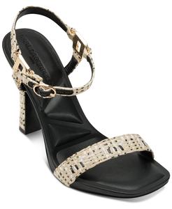 Сандалии с ремешком на щилодотке cybil KARL LAGERFELD PARIS, натуральный/черный