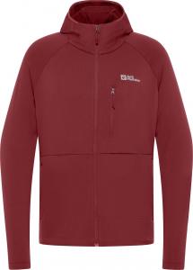 Куртка для активного отдыха JACK WOLFSKIN, рубиново-красный