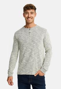 Топ INDICODE JEANS Long sleeved top, Charcoal Mix/Anthracite