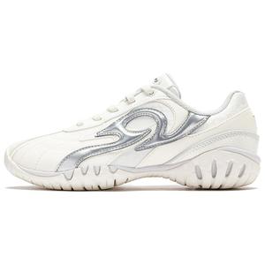 ANTA SNEAKERVERSE Износостойкие дышащие низкие повседневные туфли женские цвета слоновой кости