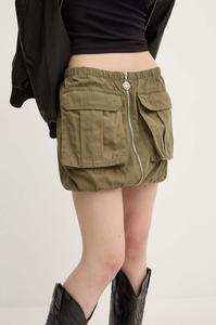 Hugo Синяя хлопковая юбка Hugo Blue, зеленый