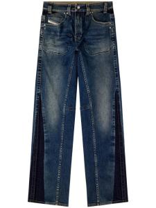 Diesel прямые джинсы D-Macro-Re, синий