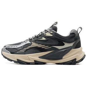 XTEP Низкие противоскользящие износостойкие кроссовки для активного отдыха, мужские, серо-черные