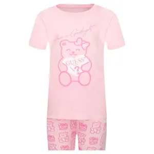 Пижамы стандартного кроя Guess, розовый