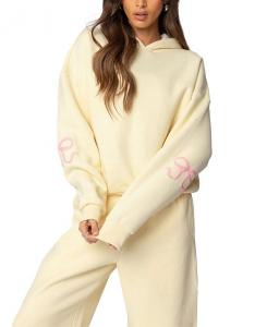 Бонни худи с бантом Edikted, желтый