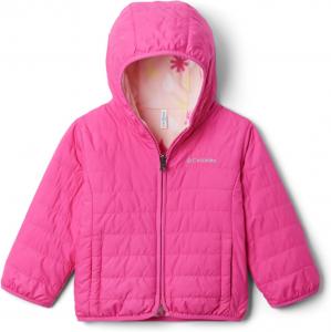 Куртка Columbia Baby-Girls Double Trouble Ii, Pink Ice/Satin Pink Sleet
