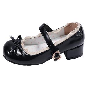 Женские туфли Mary Jane на массивном каблуке Medd, черный