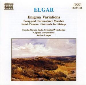 Диск CD Elgar: Enigma Variations - Edward Elgar, Czech Radio Symphony Orchestra, Capella Istropolitana, Adrian Leaper