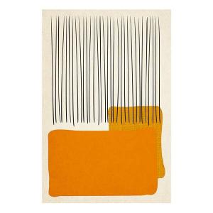 Фреска Artgeist Rain on the Beach, разноцветный