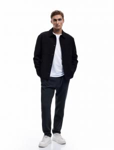 Расклешенные брюки чинос Koton, антрацит