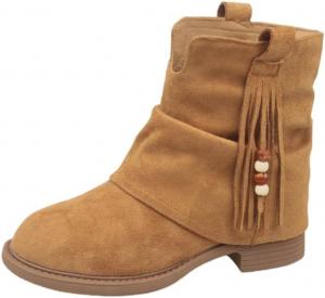 Винтажные женские массивные ботинки. Верхний материал гладкий и дышащий, а подкладка мягкая и комфортная. Подошва противоскользящая и прочная. Clolinde, Brown