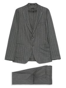 Костюм в тонкую полоску Tagliatore, серый