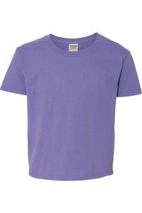 Футболка JERZEES Dri-Power Youth 50/50, фиолетовый