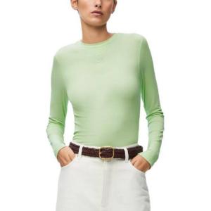 Футболка женская зеленая LOEWE